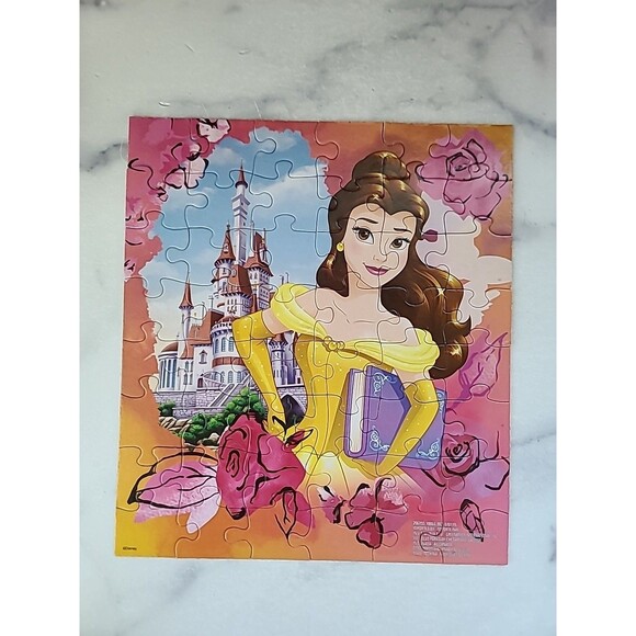 Belle Disney Princess Puzzles Cardinal 48 Piece Puzzle Open - Picture 2 of 10